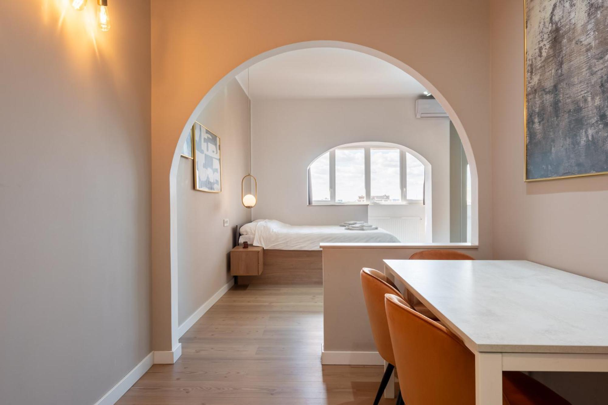 Sunset - Luxury Studio On Calea Victoriei Bükreş Dış mekan fotoğraf